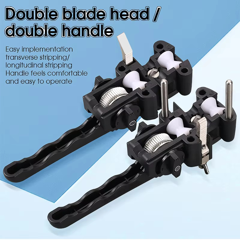 COMPTYCO AUA-F9 fiber optic stripper 8-30mm longitudinal and transverse fiber optic cable opener optical cable cutter