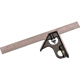 0-46-151 (1912) 300mm/12"COMB. SQUARE