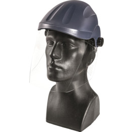 Tomcat Visor Browguard, c/w Clear Polycarbonate Visor, 1mm (F Low Impact)