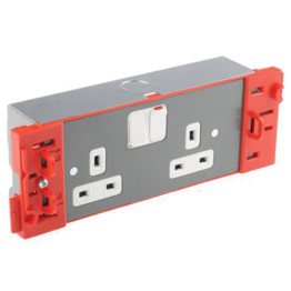 CRM11730 RAISED MODULE 2G STANDARD SWITCH SOCKET