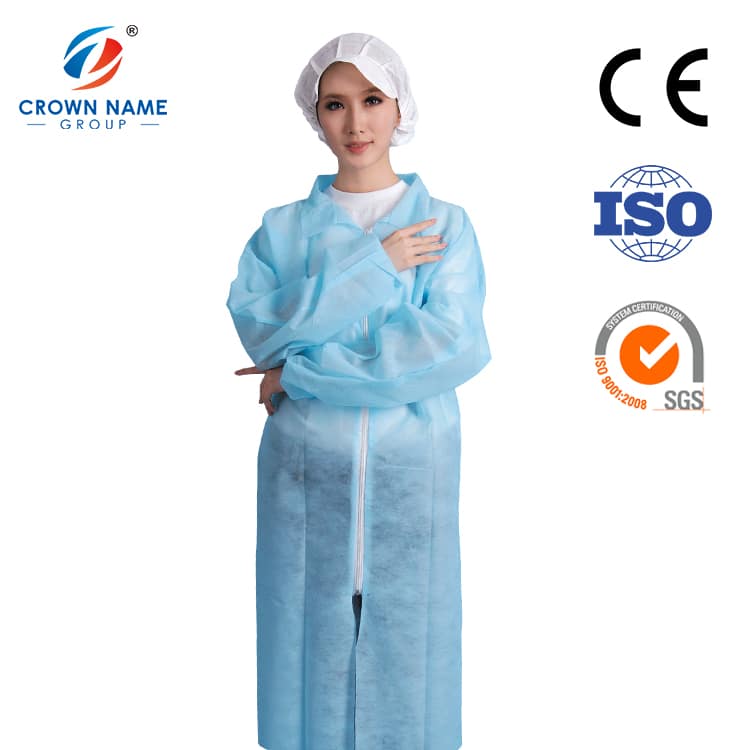 PP Lab Coat with Zipper