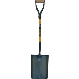 SOLID SOCKET FIBREGLASS YD TAPER MOUTH SHOVEL