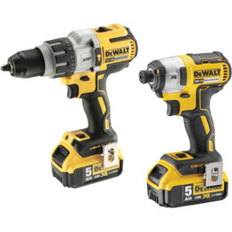 DCK276P2-GB 18V BRUSHLESS TWINPACK 2x5.0AH
