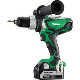 DV18DSDL/JJZ 18V Combi drill with 2x 5.0 Ah Batteries and Charger in Carry Case