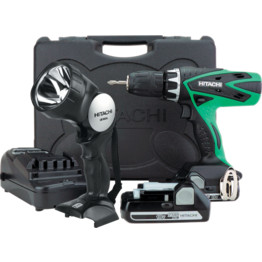 DV18DSFL/JF 18V COMBI DRILL 2x2.5AH LI-ION + TORCH