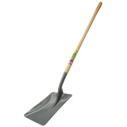 2213 Square Mouth Shovels - Long Plain Handle