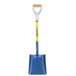 STYROMAX FIBREGLASS THREADED SQUARE MOUTH SHOVEL