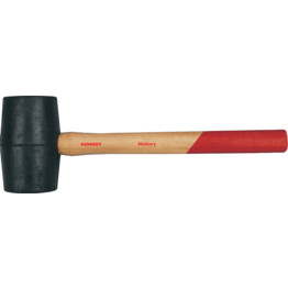 Wood Shaft 8oz Rubber Mallet