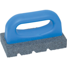 M/T840 ABRASIVE RUBBING BRICK PLASTIC HANDLE