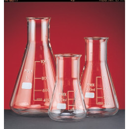 Pyrex Wide Neck Conical Flasks