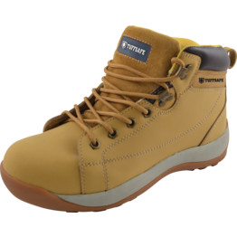 BBH04 Men's Honey Nubuck Hiker Safety Boots